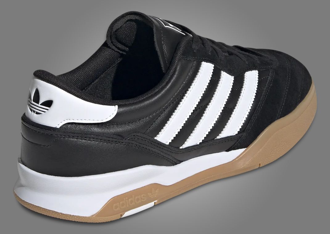 adidas Predator Mundial Core Black Cloud White Heel Angle
