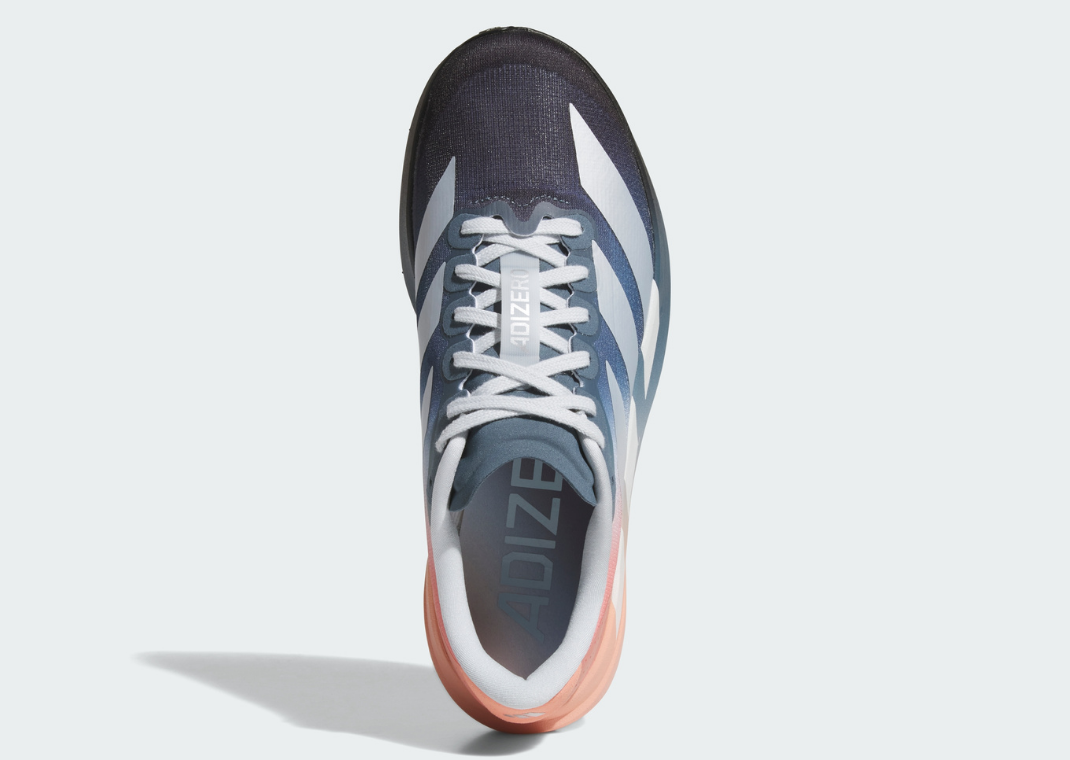 The Whitaker Group x adidas Adizero Evo SL Do Not Duplicate Dayglow Black Clay - Top