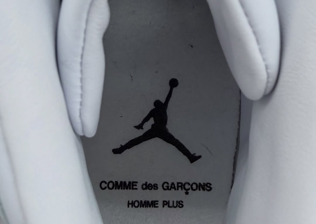 Comme des Garçons x Air Jordan 11 White Insole