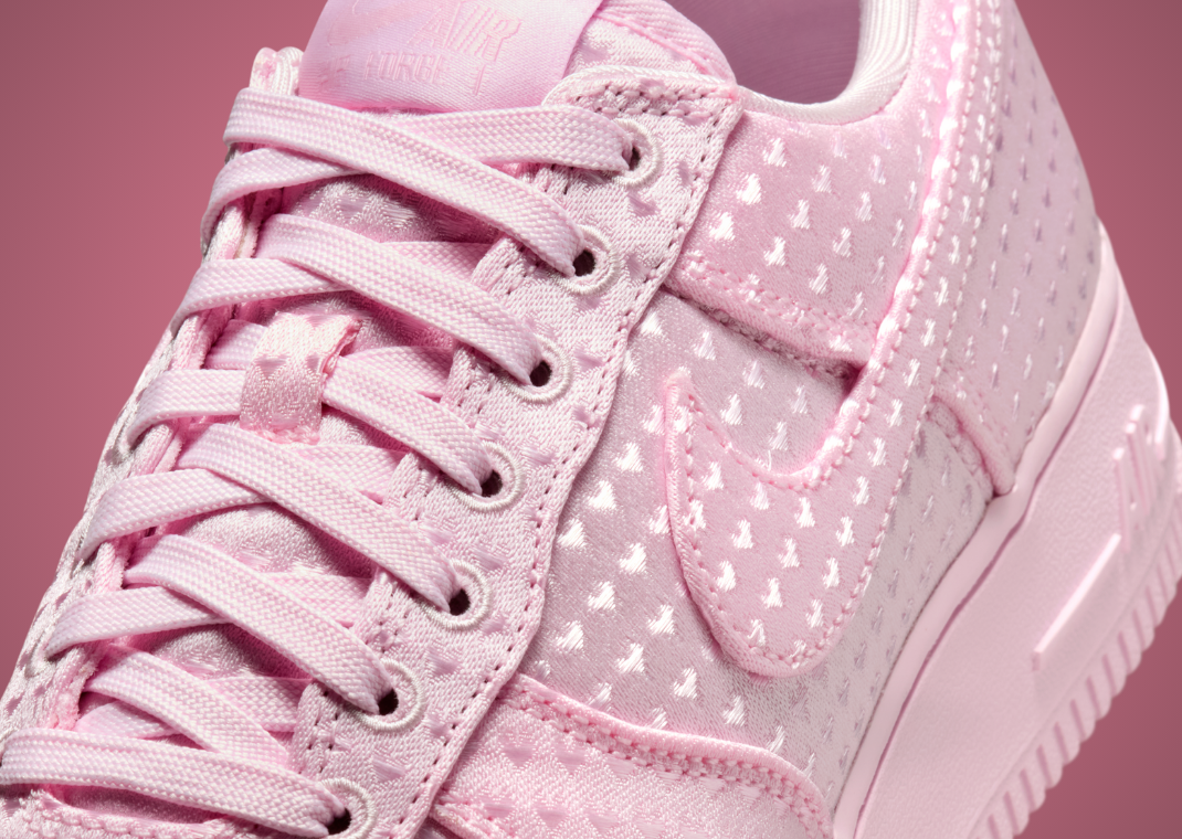 Nike Air Force 1 Low Valentine's Day Pink Foam Detail
