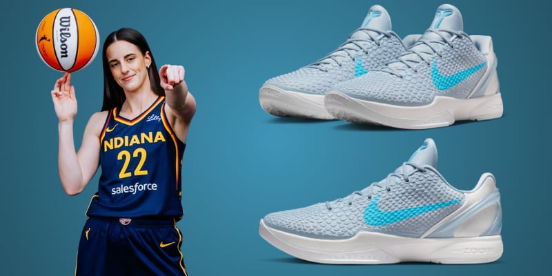 Caitlin Clark's Nike Kobe 6 Protro Light Armory Blue PE is Almost Here