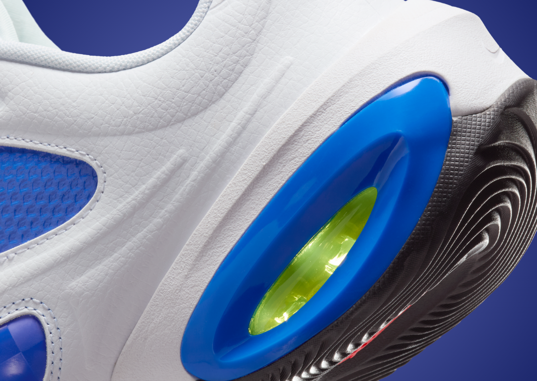 Veneda Carter x Nike Air Max Muse White Racer Blue (W) Heel Detail