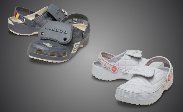 Umbro Just Added a Soccer Tongue to the Crocs Classic Clog
