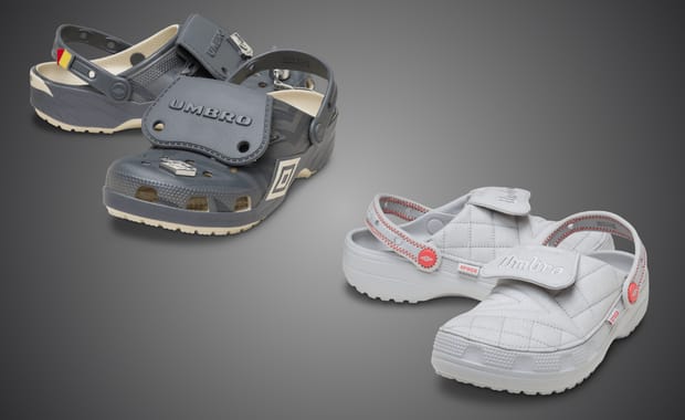 Umbro Just Added a Soccer Tongue to the Crocs Classic Clog