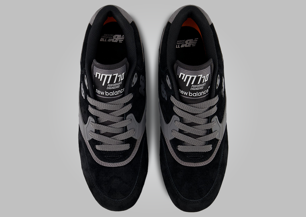 New Balance Numeric 770 Black/Grey - Top
