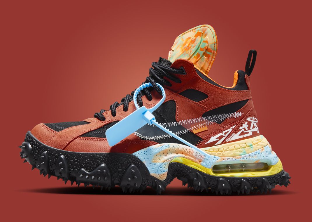 Off-White x Nike Air Terra Forma Mantra Orange Lateral