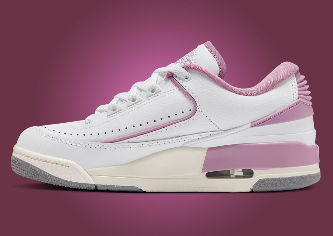 Air Jordan 2/3 White Orchid (W) Medial Right