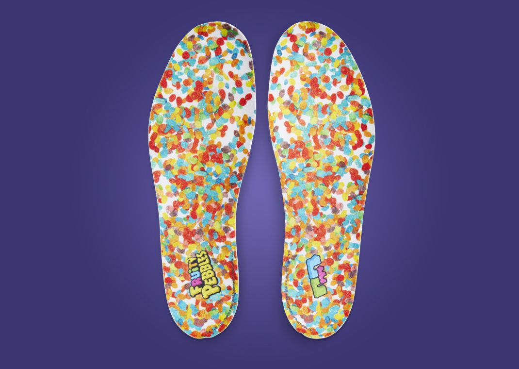 Nike LeBron 4 Fruity Pebbles Insoles