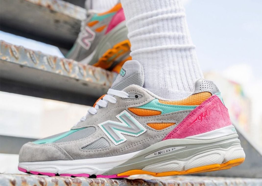 DTLR x New Balance 990v3 "Ocean Drive"