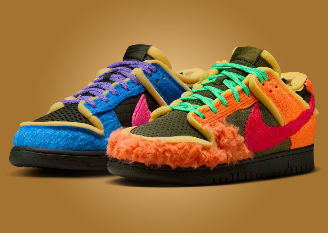 CPFM x Nike Swamp Sponge Dunk Photo Blue Angle