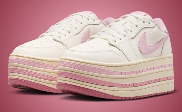 Pink and Ivory Repeat on the Latest Air Jordan 1 Triple Stack
