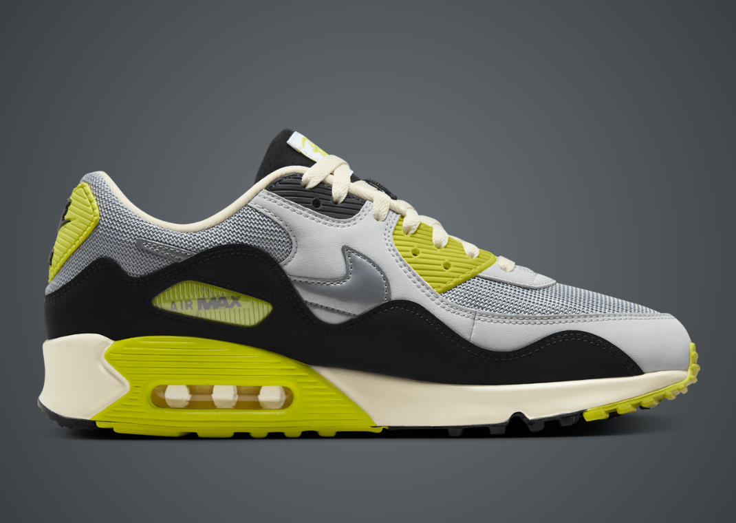 Patta x Nike Air Max 90 Waves Cyber Medial