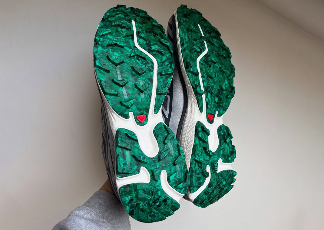 END. x Salomon XT-6 'Emerald' Sneaker (Asphalt & Emerald