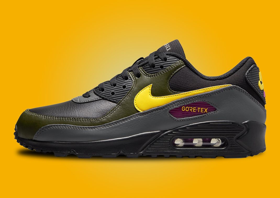 Tackle The Elements With The Nike Air Max 90 Gore-Tex Black Sequoia
