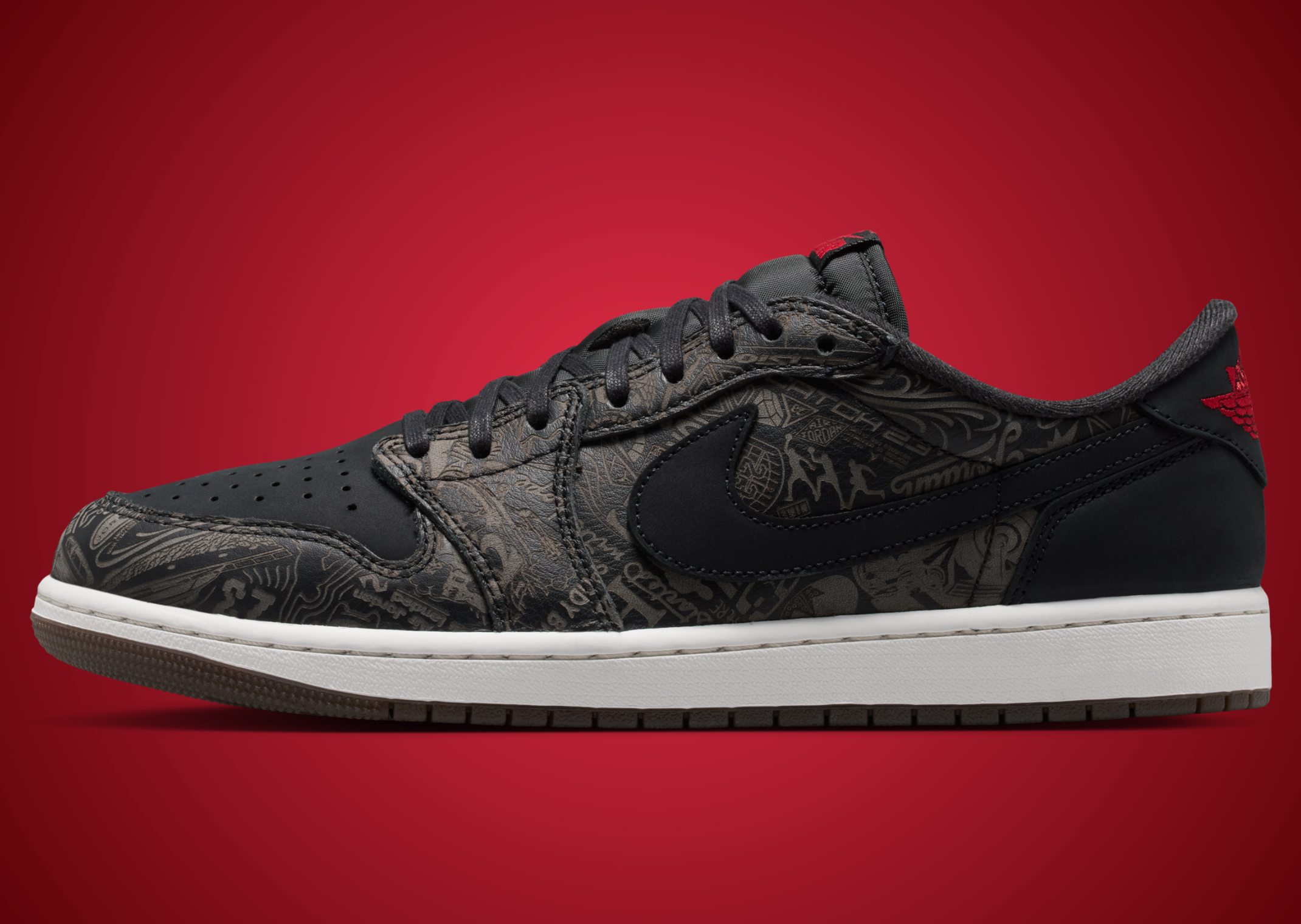 Air Jordan 1 Retro Low Laser - Lateral