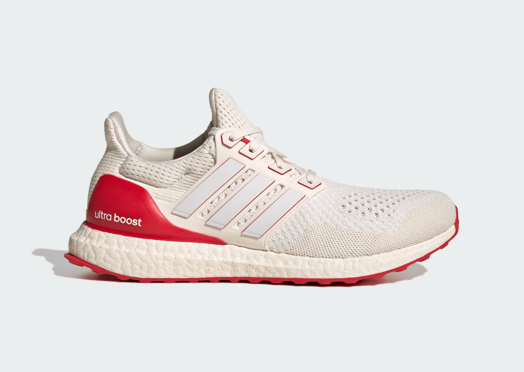 adidas Ultraboost 1.0 Chalk White Better Scarlet