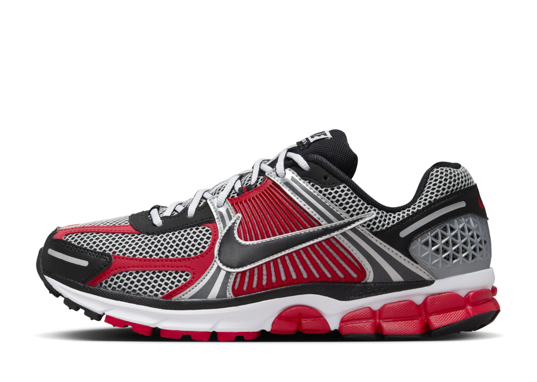 Nike Zoom Vomero 5 Metallic Silver University Red