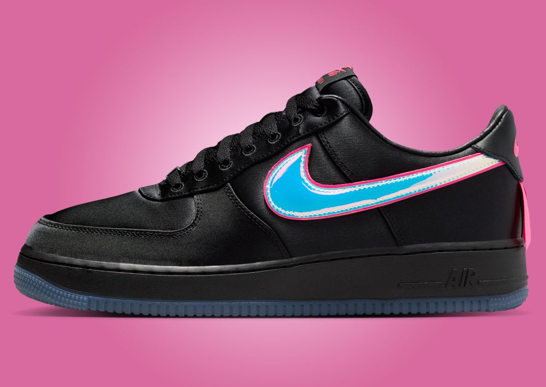 Nike Air Force 1 Low Luxe BCA Black Lateral
