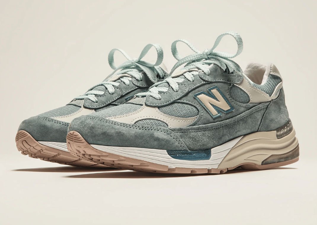 The Kith x New Balance 992 Made in USA Blue Releases March 2025 The Kith x New Balance 992 Made in USA Blue Releases March 2025