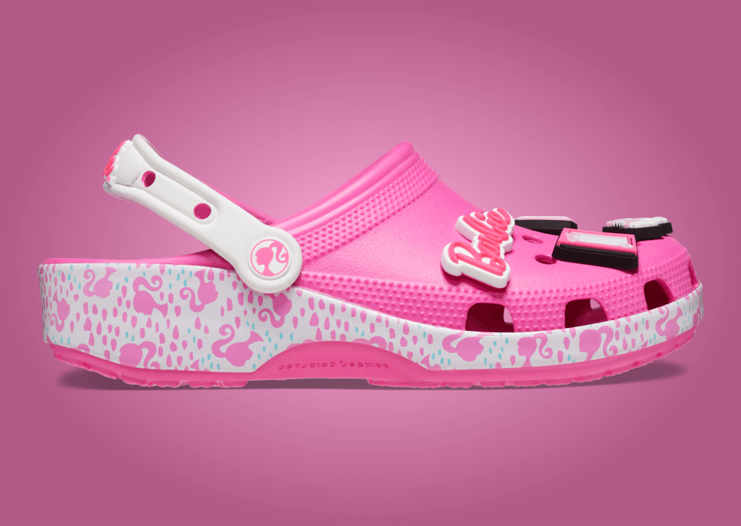 Barbie x Crocs Classic Clog Lateral Side
