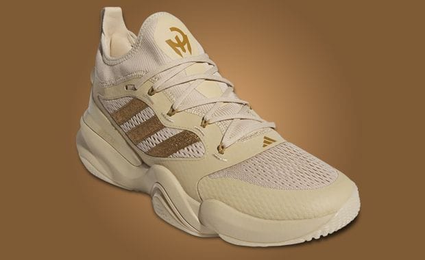 The adidas Mahomes 2 Impact FLX gets Covered in Magic Beige