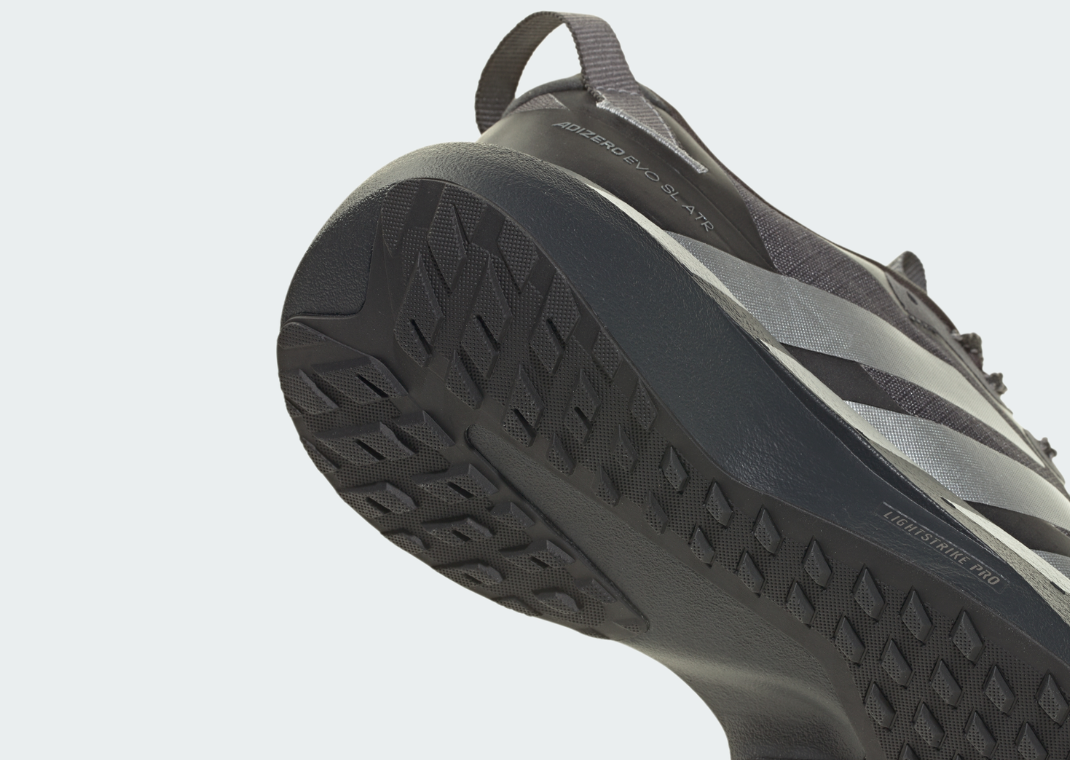 adidas Adizero Evo SL ATR Tan Black - Heel Detail