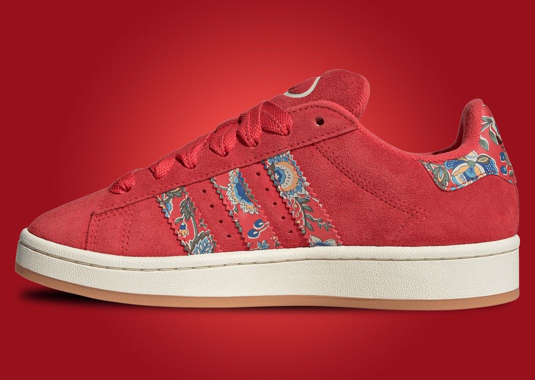 Liberty London x adidas Campus 00s Semi Lucid Red (W) Medial