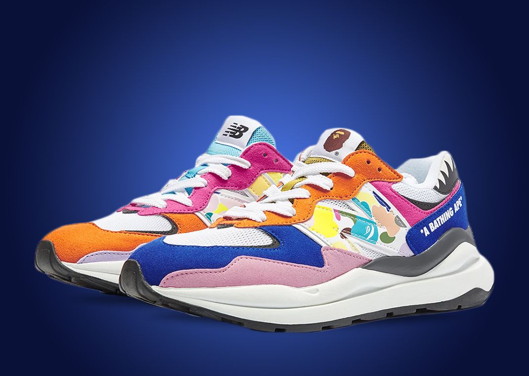 BAPE Brings Its ABC Camo To Three New Balance 57/40 Colorways