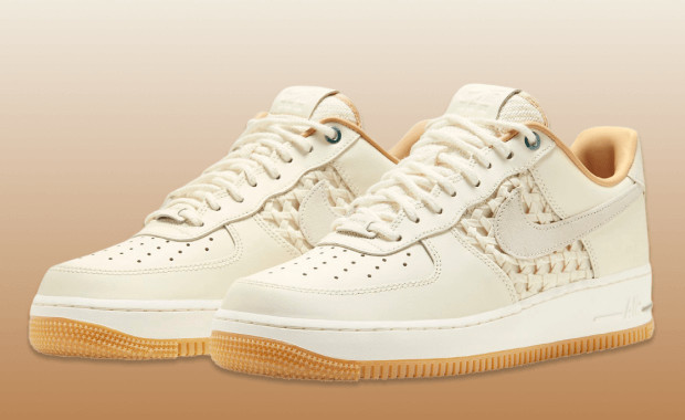 The Nike Air Force 1 Low NAI-KE Basket Weave Takes on Rich Textures