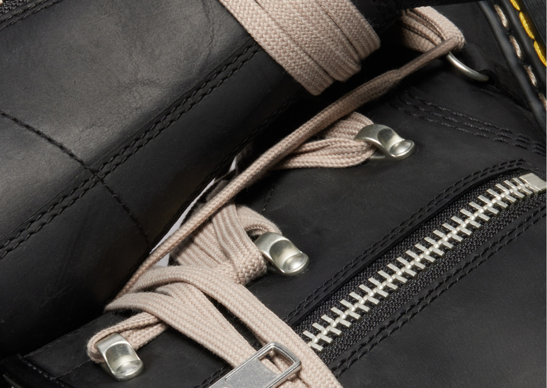 Rick Owens x Dr. Martens 1460 Megalace - Lace Detail