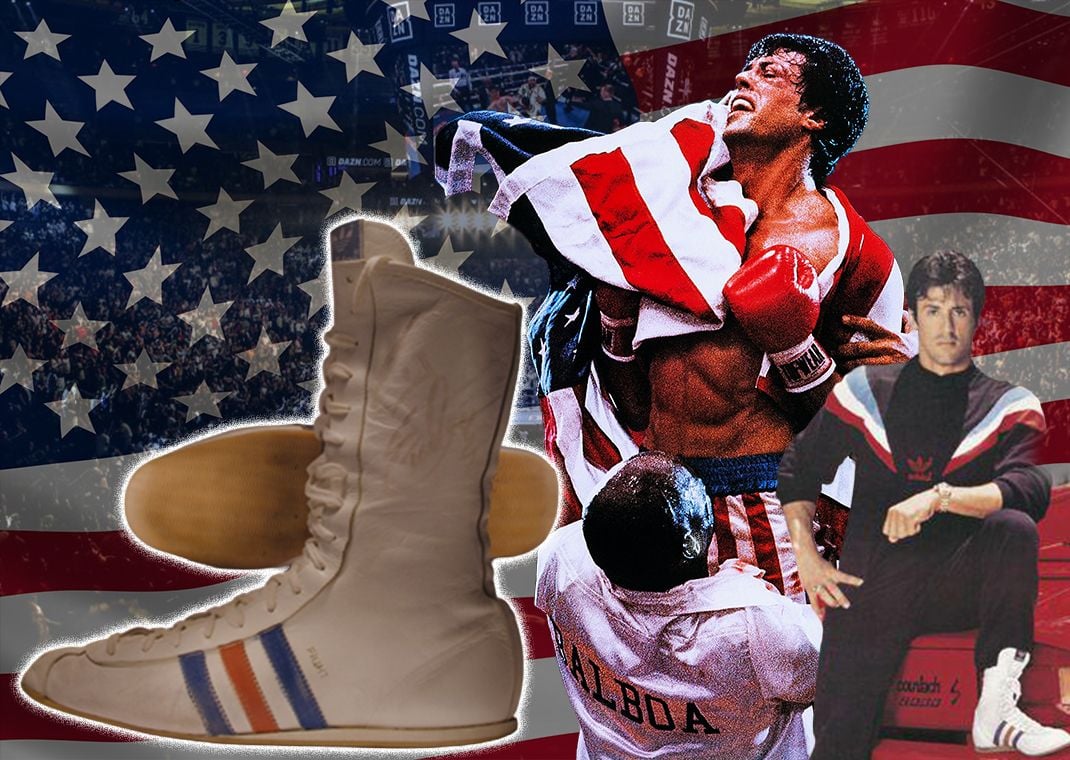 Rocky Balboa in adidas Boxing Boots