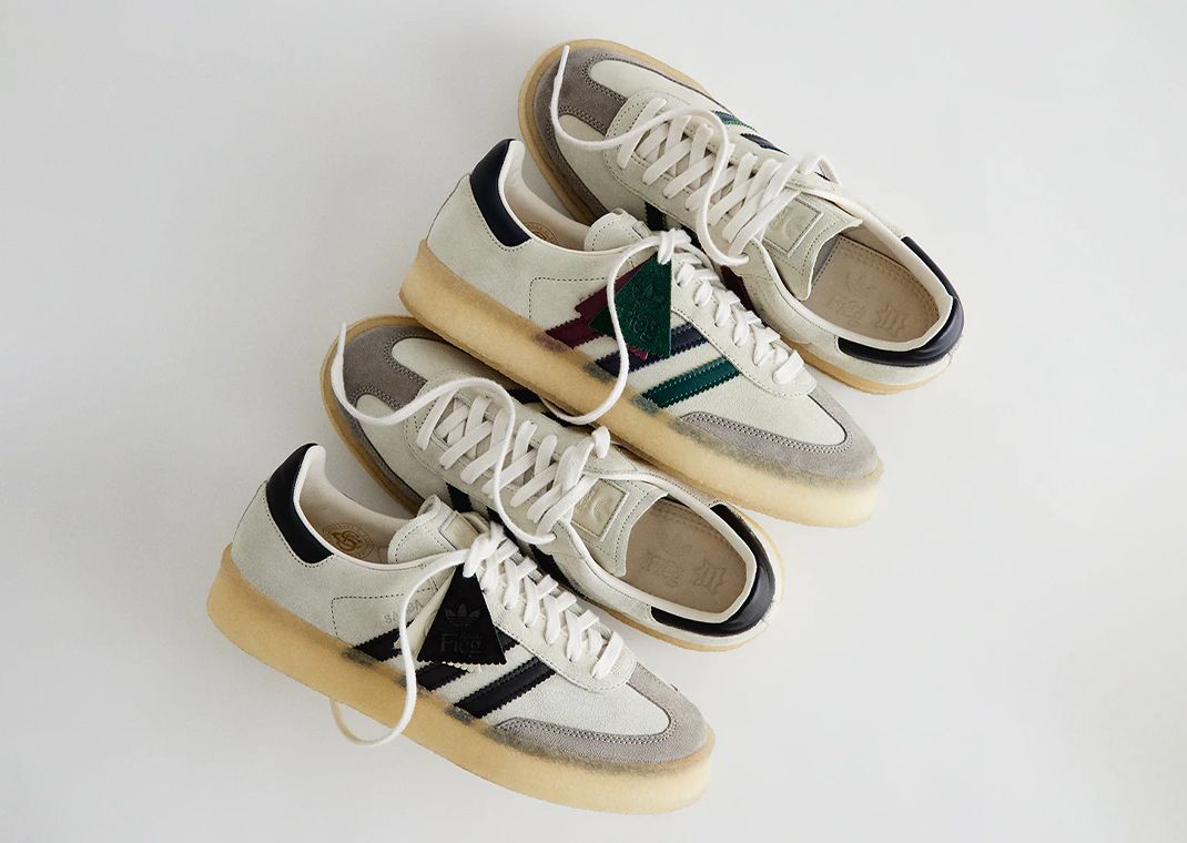 Clarks 8th Street by Ronnie Fieg x adidas Samba Kithmas Pack