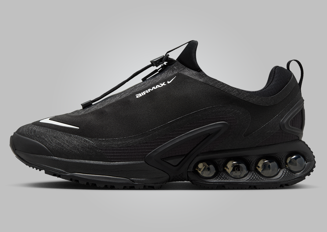Nike Air Max DN Roam Black Metallic Silver - Lateral