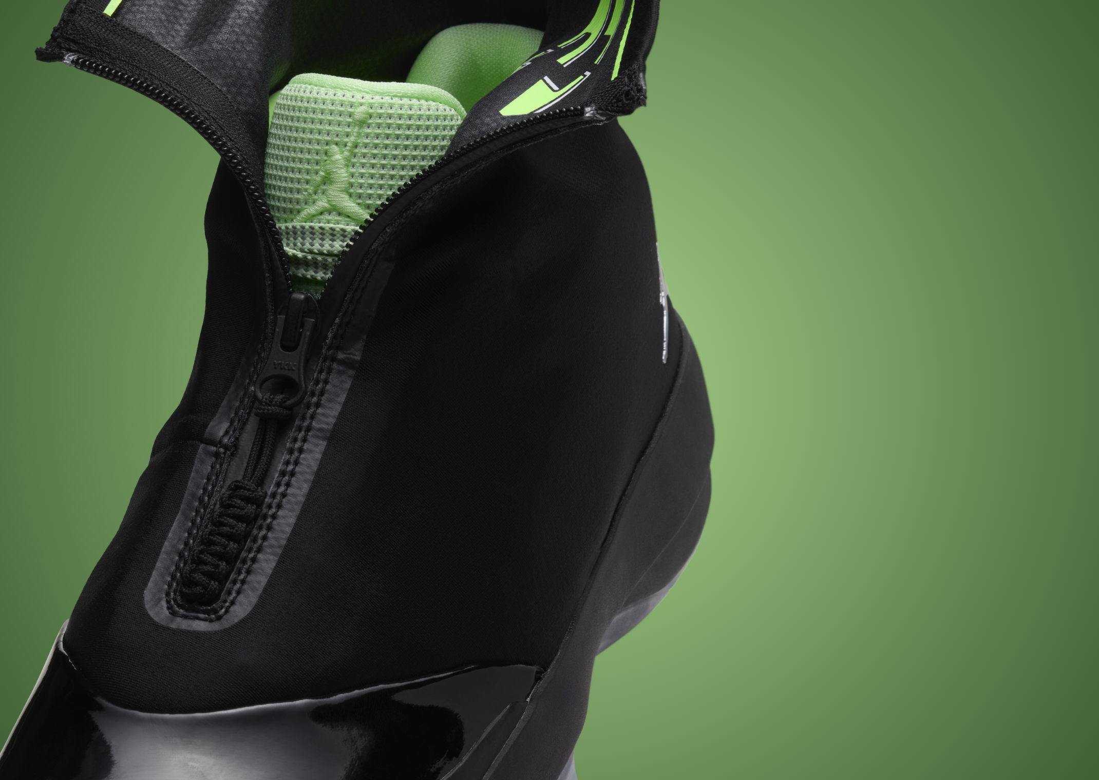 Air Jordan 4028 Black Barely Volt