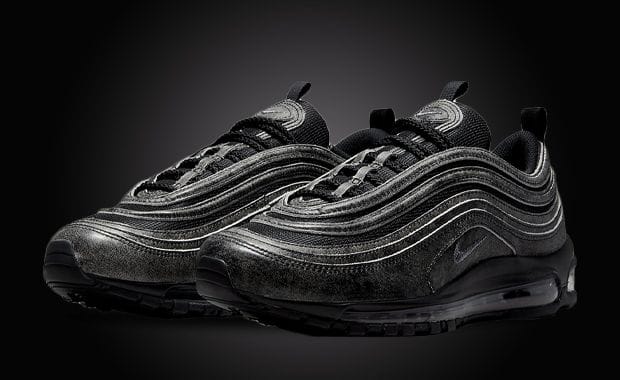 Comme des Garçons Brings Worn-In Vibes To The Nike Air Max 97 Black