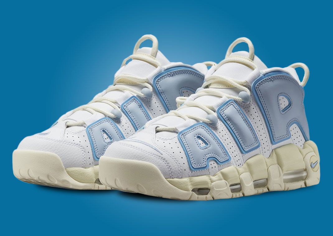 Nike Air More Uptempo White Ocean Bliss