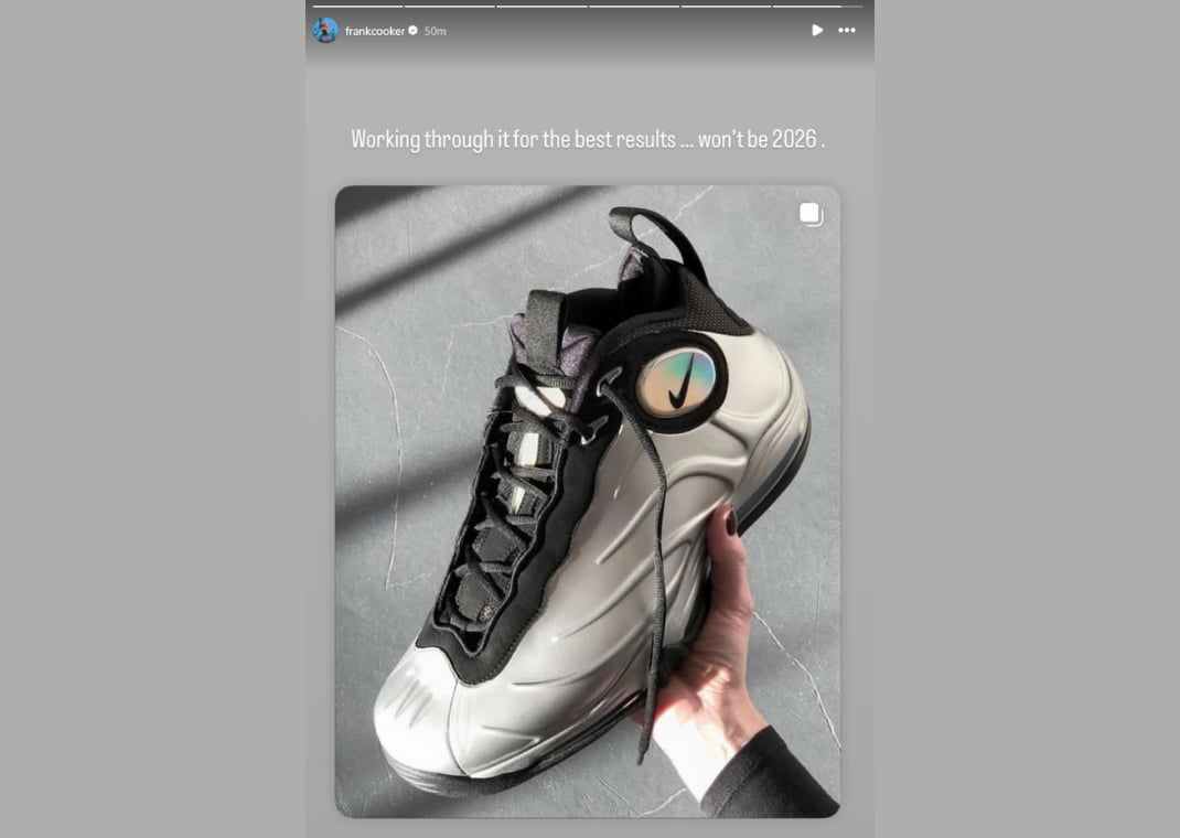 Frank Cooke's Instagram story dispelling a rumor of a 2026 retro