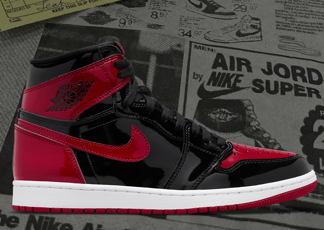 Air Jordan 1 Retro High OG Patent Bred (555088-063)