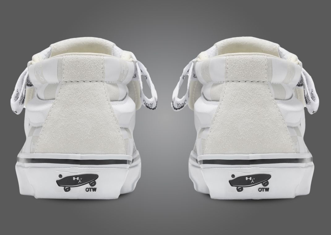 HommeGirls x Vans OTW Sk8-Mid 83 White Heel