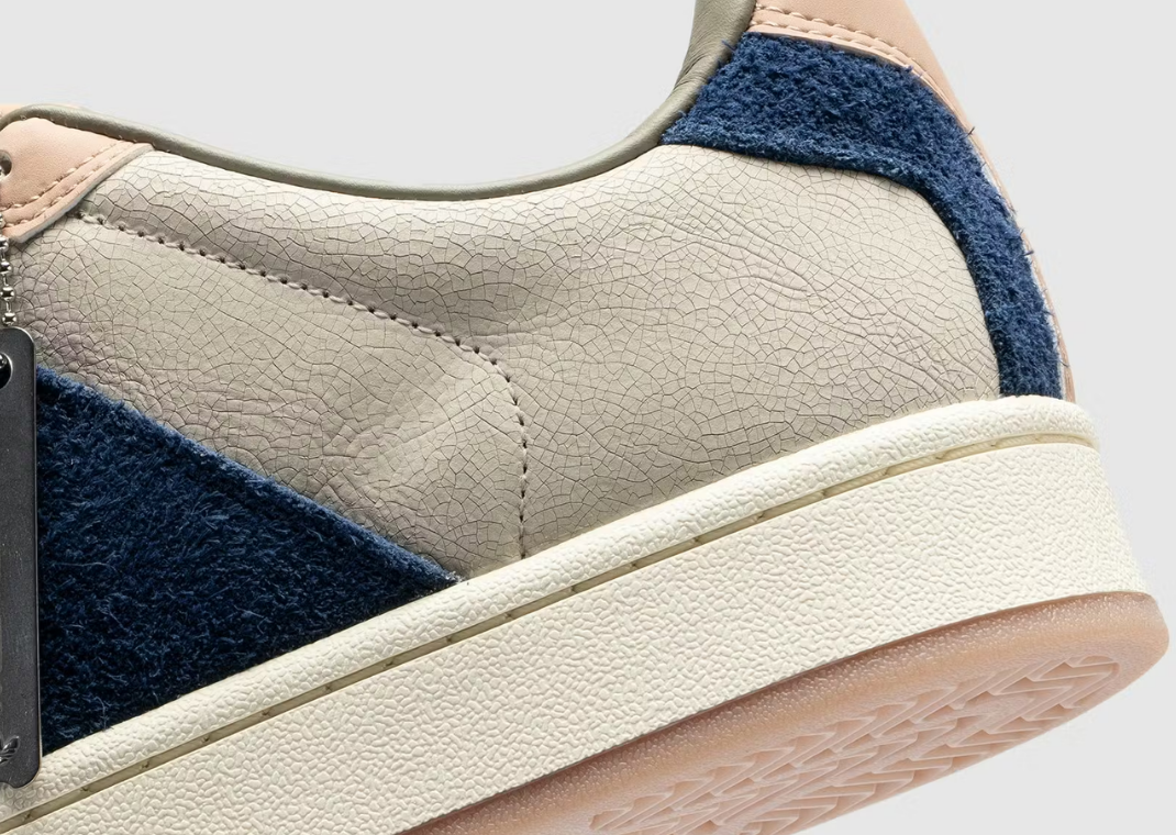 The Whitaker Group x adidas BW 00s Clay Navy - Heel Detail
