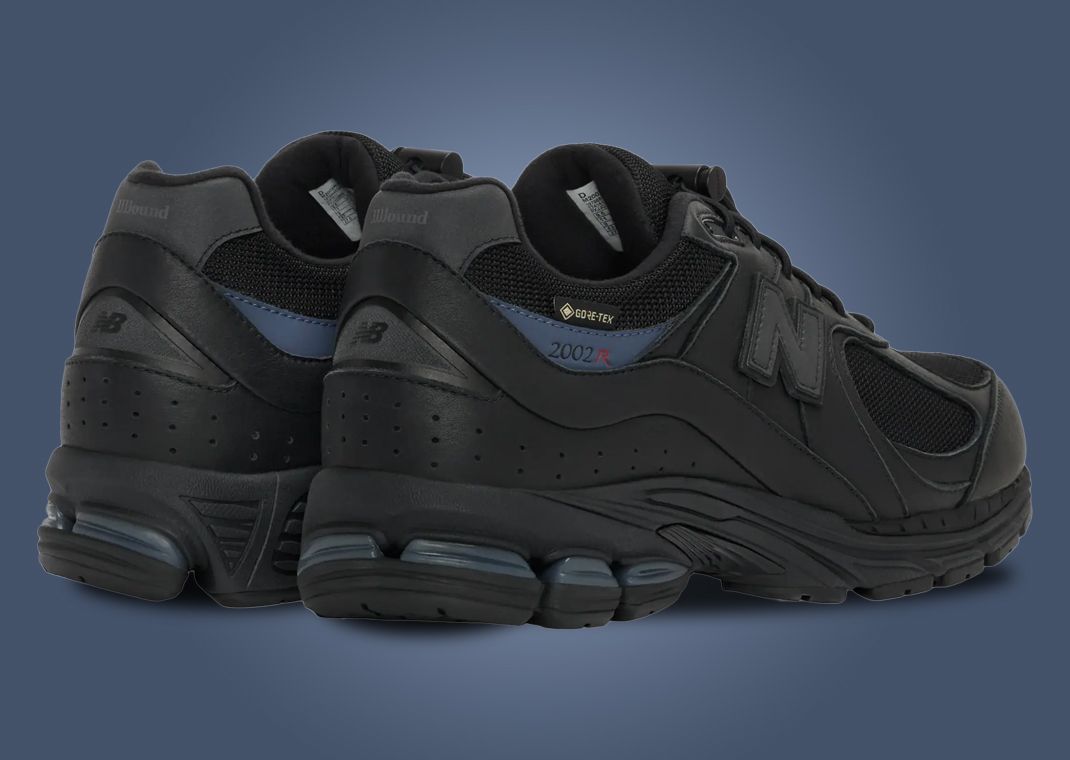 The JJJJound x New Balance 2002R Gore-Tex Triple Black