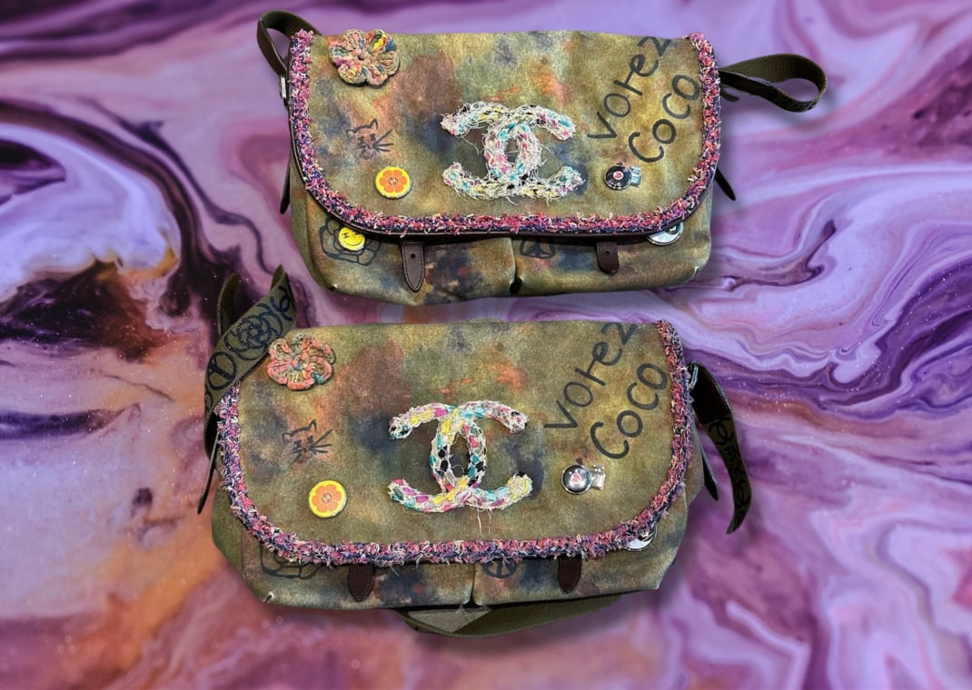 Chanel On The Pavement Messenger Bag