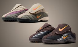 Official Images Reveal the Details on the Kids of Immigrants x Nike Total 90 Mules