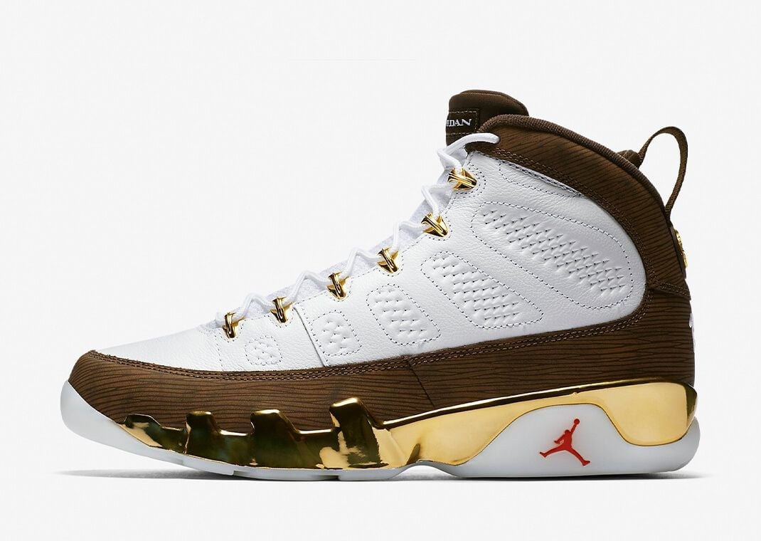 Air Jordan 9 Retro MOP Melo (image via