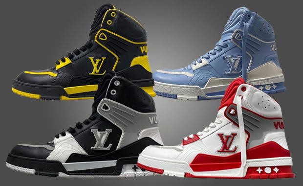 カジュアルな2色【LOUIS VUITTON】LV レーシング high sneakers d5c785fc3d6c2e249bb33547ef5efb
