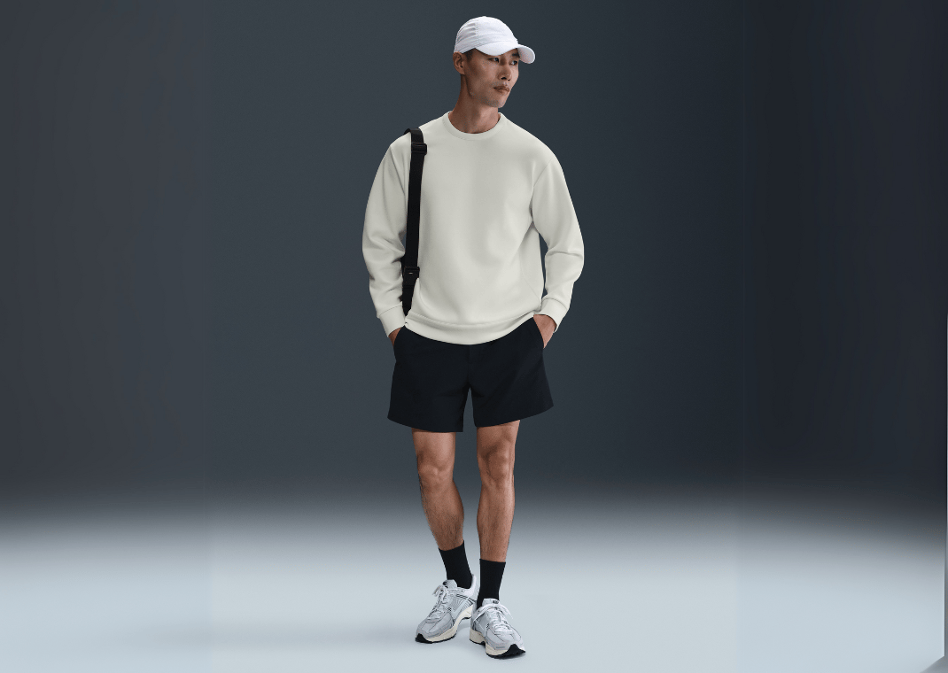 Nike 24.7 ImpossiblySoft Crewneck Sail