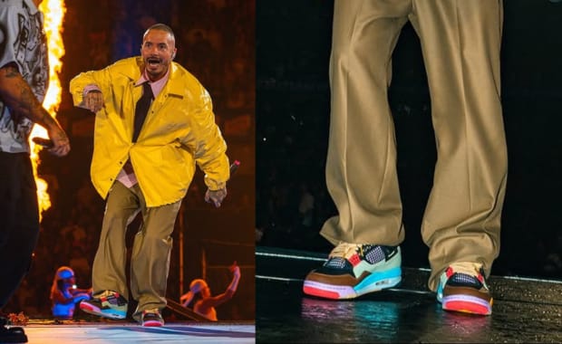 Did J. Balvin Just Debut a New Air Jordan 4 Colorway?