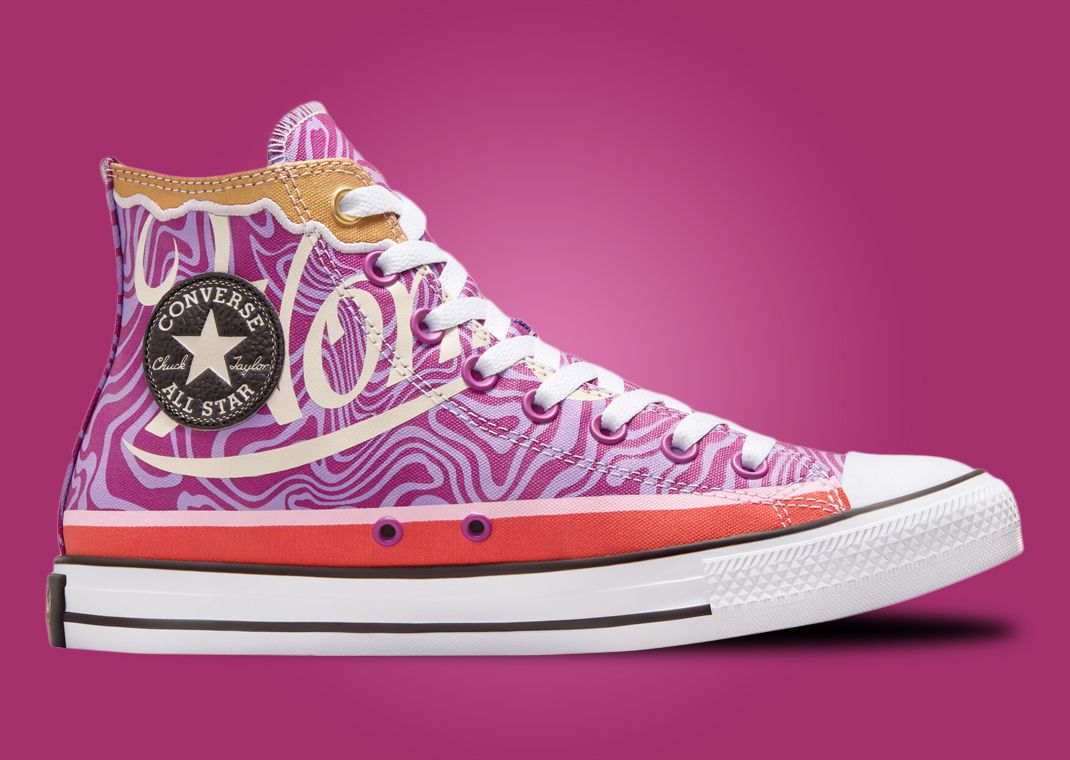 Willy Wonka x Converse Chuck 70 Swirl Medial