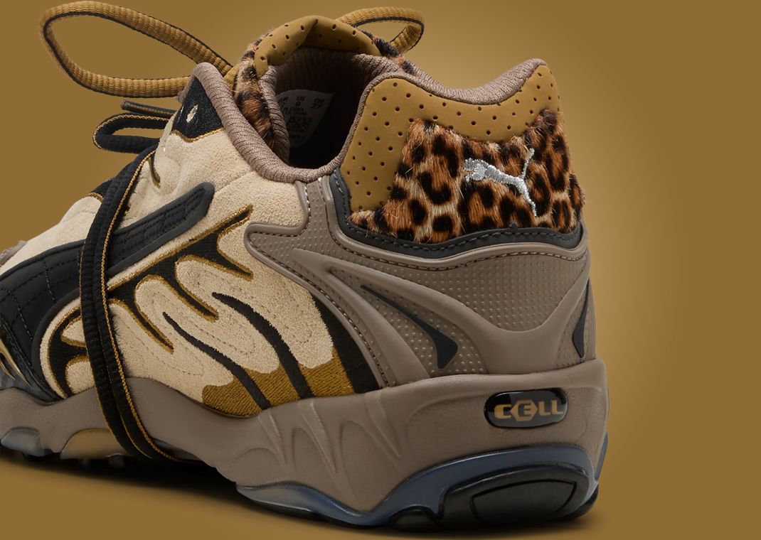 A$AP ROCKY x PUMA Inhale Leopard - Heel Detail