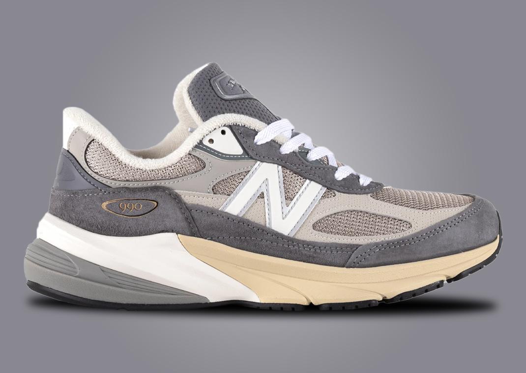 New Balance 990v6 Made in USA Castlerock Moonrock Lateral